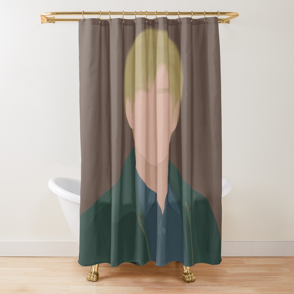 Silent Hill 2 Remake James Sunderland Digital Fan Art Shower Curtain