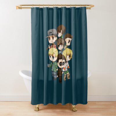 Protagonists Of Silent Hill Shower Curtain