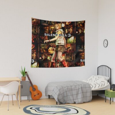 Silent Hill 3 Poster Heather Mason Artwork Tapestry