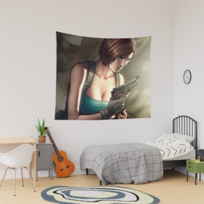 Resident Evil 3 20Th Anniversary Jill Valentine Tapestry