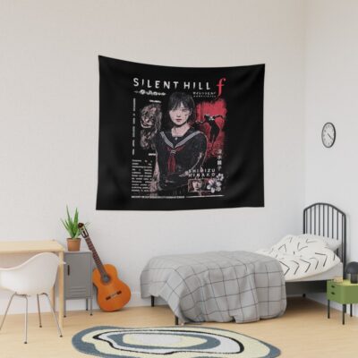 Silent Hill F Shimizu Hinako Fan Art Tapestry