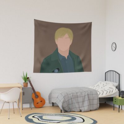 Silent Hill 2 Remake James Sunderland Digital Fan Art Tapestry